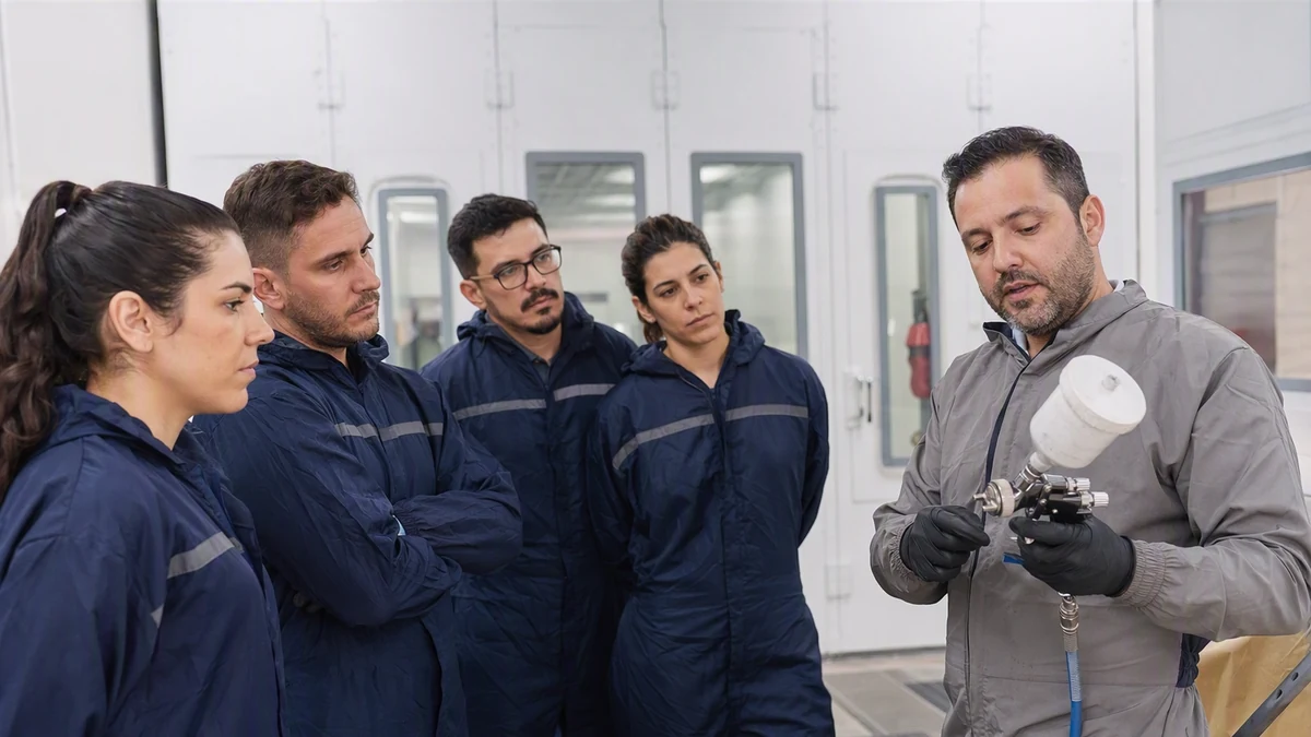Onde capacitar sua equipe em funilaria e pintura — sem sair pagando caro por curso genérico