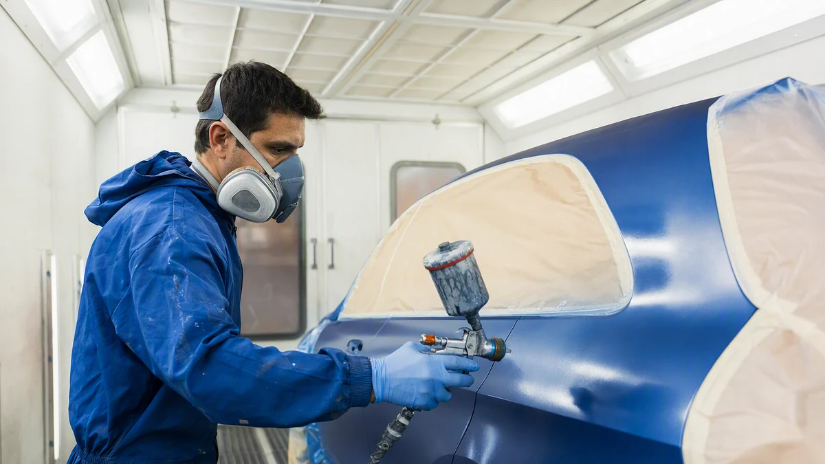 Funilaria e pintura: os quatro grandes fornecedores de tinta automotiva e como escolher entre eles